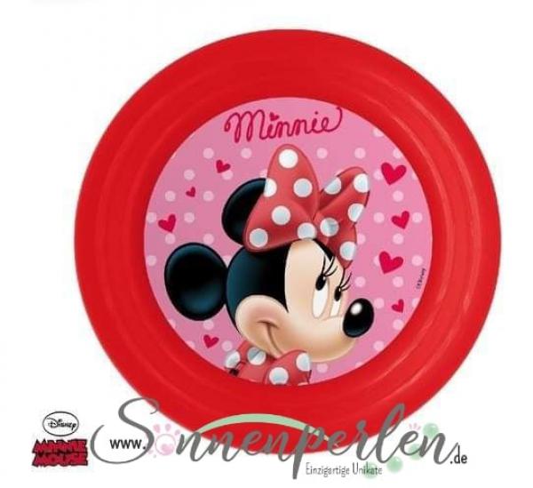 Kinder Plastikteller 3D Minnie Maus